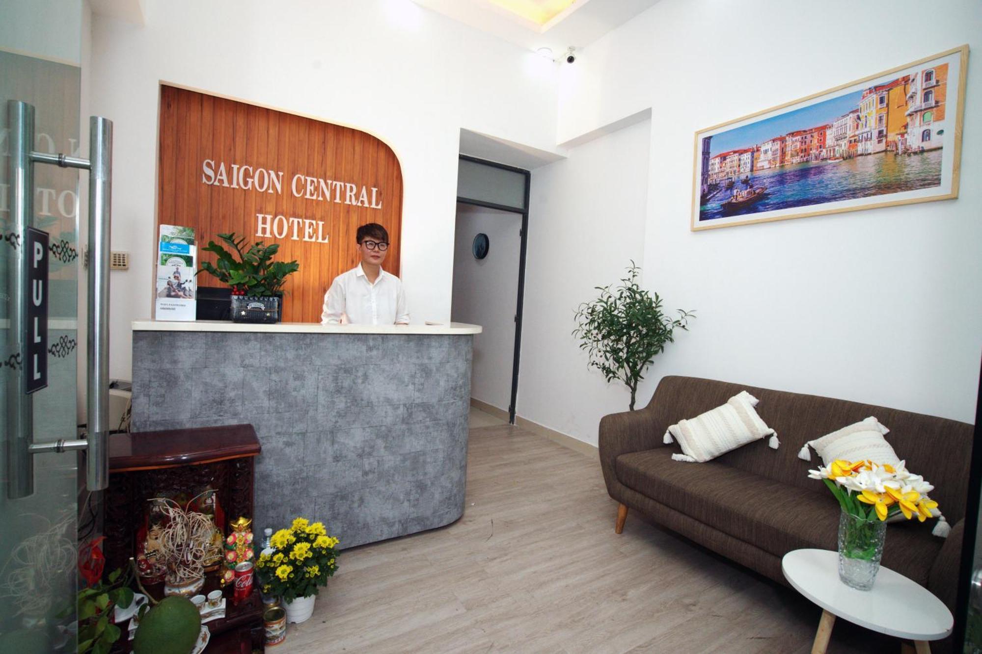 הו צ'י מין סיטי Saigon Central Hotel מראה חיצוני תמונה